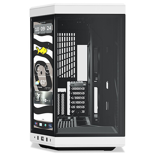 Hyte Y70 Touch Infinite (Blanc/Noir) pas cher