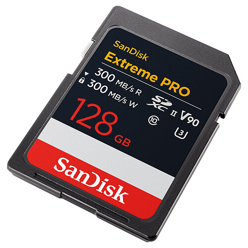 SanDisk Extreme PRO UHS-II V90 128 Go pas cher