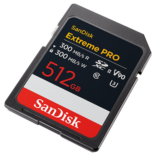 SanDisk Extreme PRO UHS-II V90 512 Go pas cher