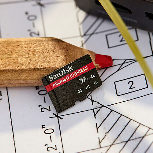 SanDisk Express microSDXC 128 Go pas cher