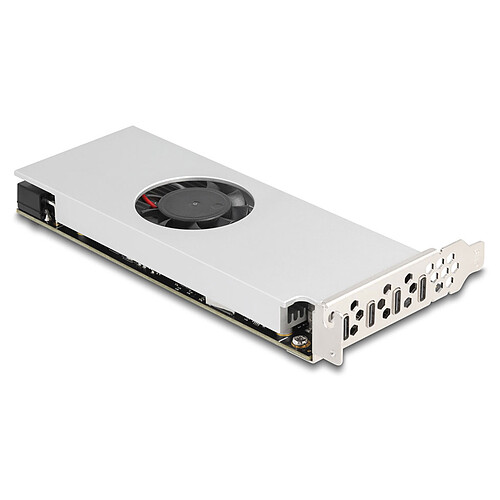 DeLock Carte Contrôleur PCI Express vers 4 ports USB-C 3.2 pas cher