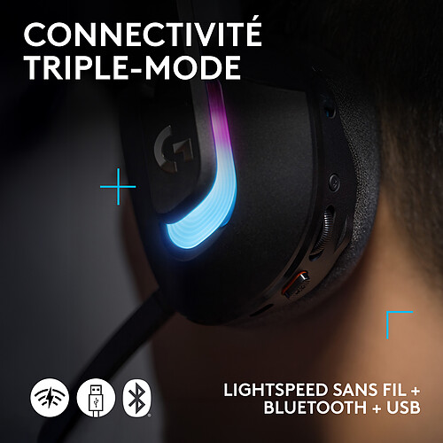 Logitech G G522 Lightspeed (Noir) pas cher