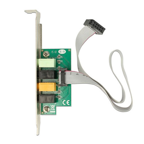 Delock Carte son PCI Express 7.1 pas cher