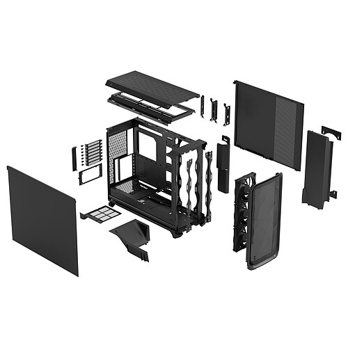 Fractal Design Meshify 3 XL Solid (Noir) pas cher