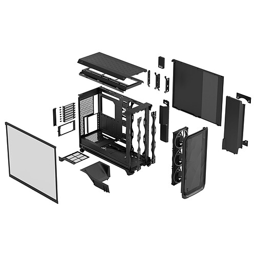 Fractal Design Meshify 3 XL Ambience Pro RGB (Noir) pas cher