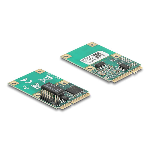 DeLock Carte réseau Mini PCI Express avec Ethernet Gigabit pas cher