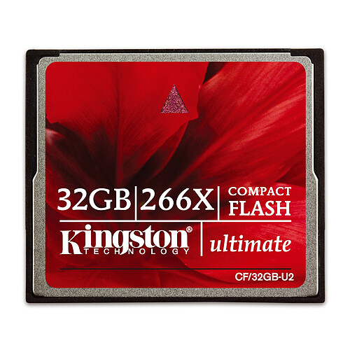 Kingston CompactFlash 32 Go Ultimate 266X pas cher
