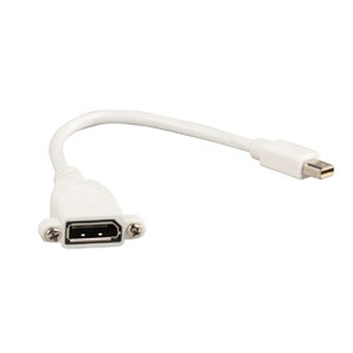 Câble Mini DisplayPort mâle / DisplayPort femelle pas cher