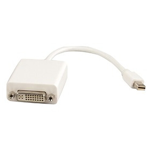 Câble Mini DisplayPort mâle / DVI femelle (0.2 mètre) pas cher