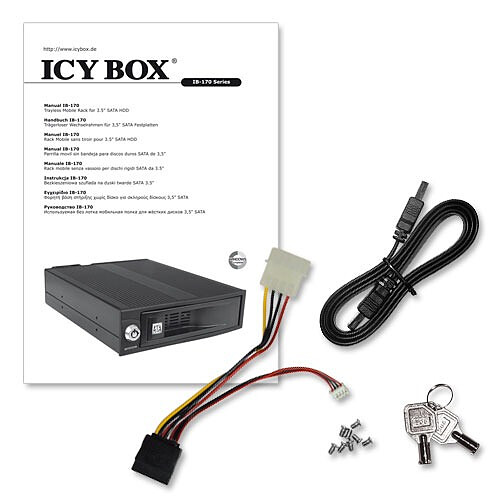 ICY BOX IB-170SK-B pas cher