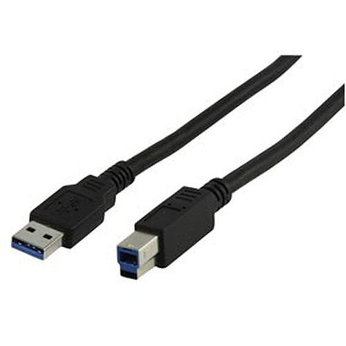 Câble USB 3.0 Type AB (Mâle/Mâle) - 3 m pas cher