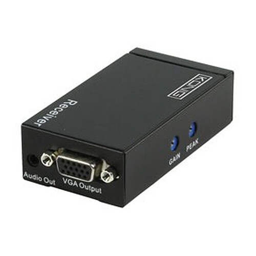 Récepteur VGA + Audio sur câble Ethernet jusqu'à 300 m pas cher