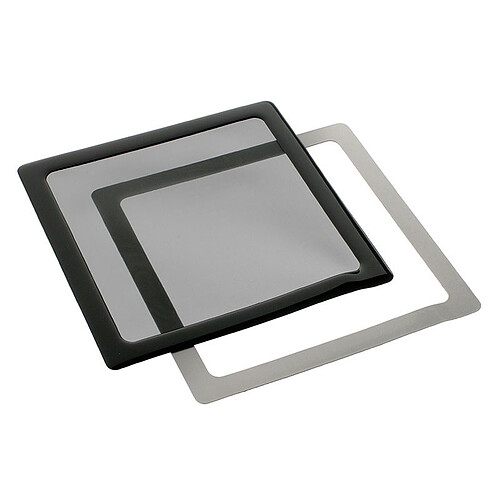 Filtre à poussière magnétique carré 140 mm (cadre noir, filtre noir) pas cher